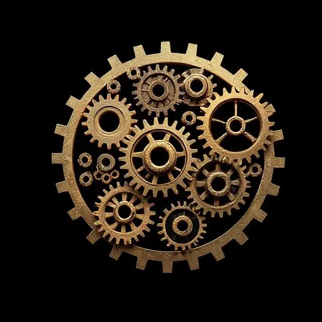 Intricate gears representing intellectual challenge