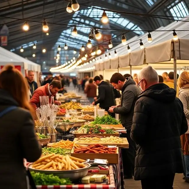 An international food fair